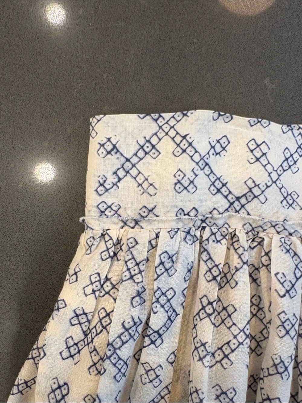 NILI LOTAN Cotton Print Mini Skirt - Picture 6 of 8